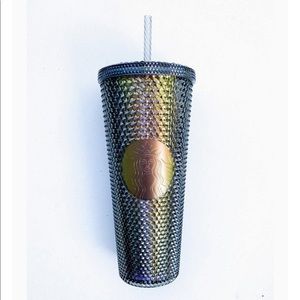 Dark Bling Studded Tumbler!